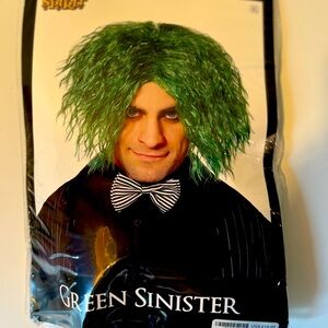 Green Sinister Wig